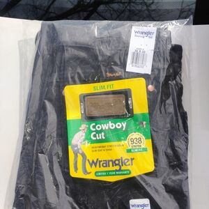 Wrangler Cowboy Cut Slim Fit Jeans in Black